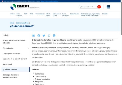 Consejo Nacional de Seguridad Social CNSS
