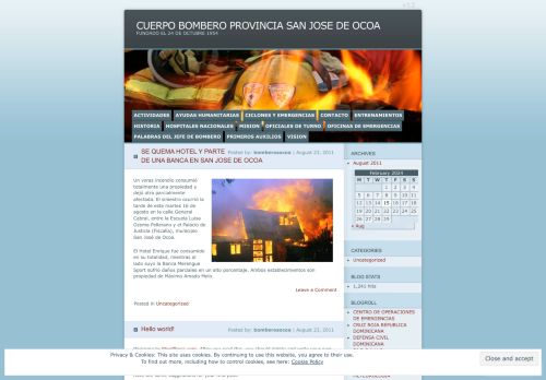 Cuerpo de Bomberos Provincia San José de Ocoa