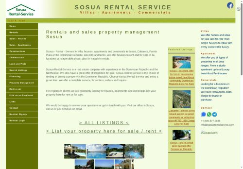 Sosua Rental Service