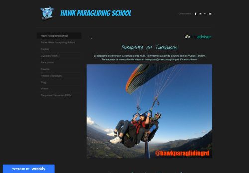 Hawk Paragliding School