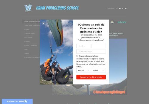 Hawk Paragliding School