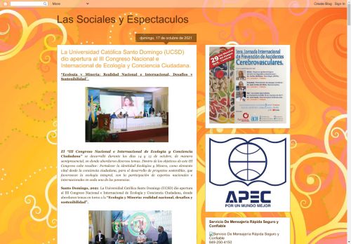 Las Sociales y Espectáculos