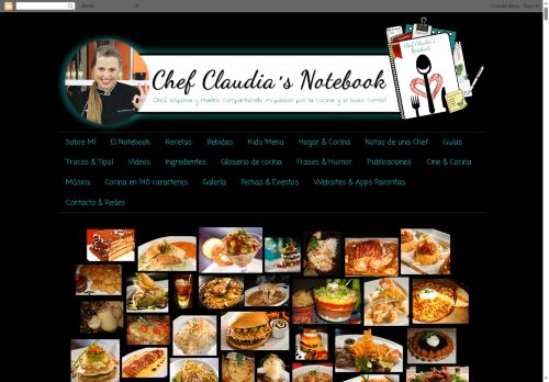 Chef Claudia's Notebook