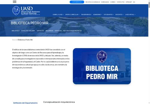 Biblioteca Pedro Mir
