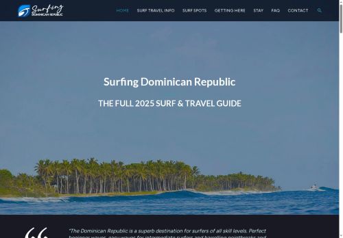 Surfing Dominican Republic