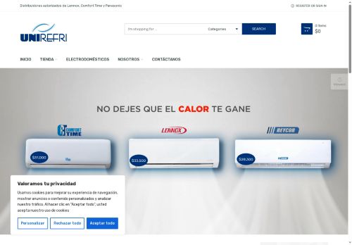 Unirefri, CxA