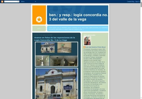 Logia Concordia No. 3, La Vega