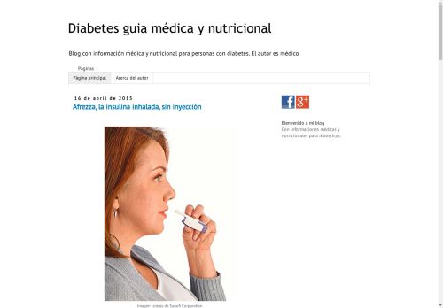 Diabetes Guía Médica y Nutricional