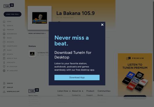 La Bakana 105.9 FM