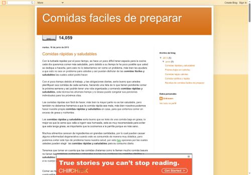 Comidas Fáciles de Preparar