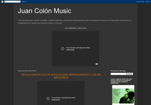 Juan Colón Music