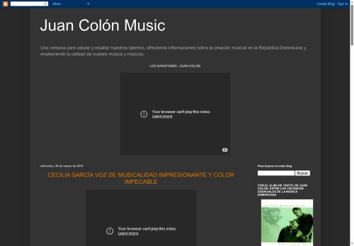 Juan Colón Music