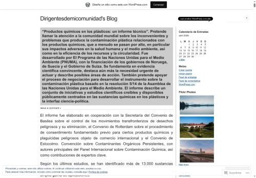 Dirigentes de mi Comunidad