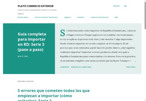 Plató de Carmen Pérez
