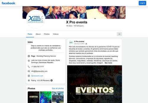 X Pro Events