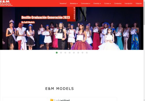 E&M Models, Escuela y Manager de Modelos