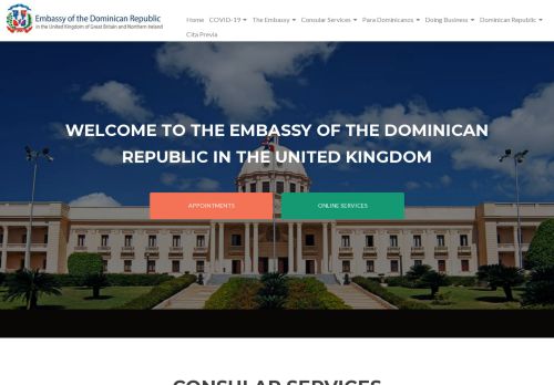 Embajada de la República Dominicana en Inglaterra