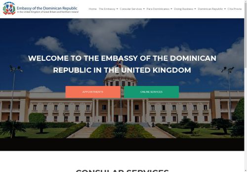 Embajada de la República Dominicana en Inglaterra