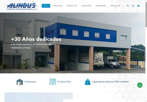 Alindus, Alimentos Líquidos Industriales