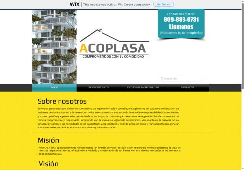 Administración de Condominios y Plazas, ACOPLASA