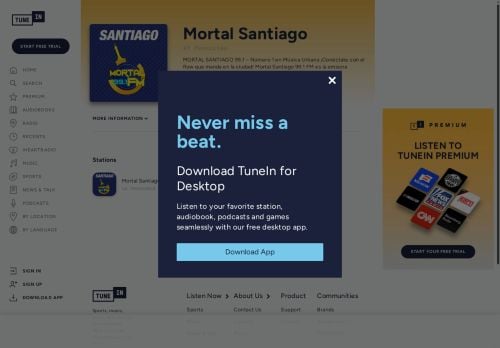 Mortal 99.1 FM Santiago