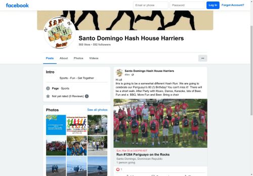 Santo Domingo Hash House Harriers