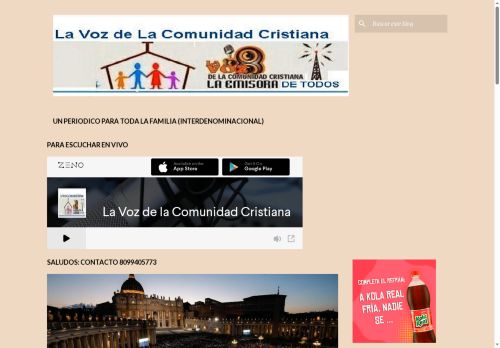 La Voz De La Comunidad Cristiana