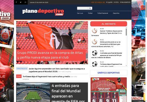 Plano Deportivo
