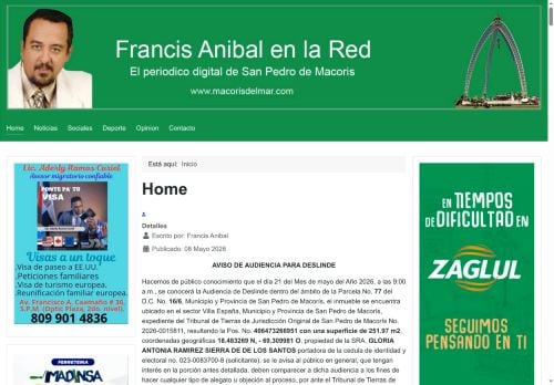 Francis Anibal en la Red
