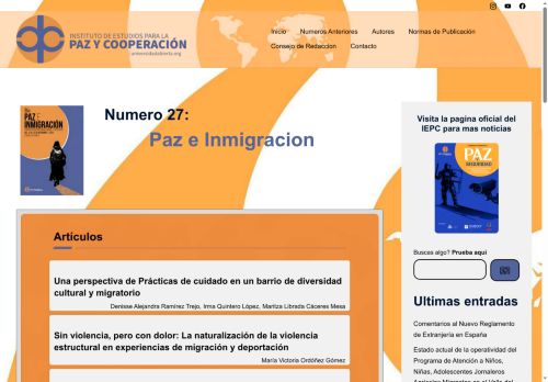 Revista de Educación, Cooperación y Bienestar Social, IEPC