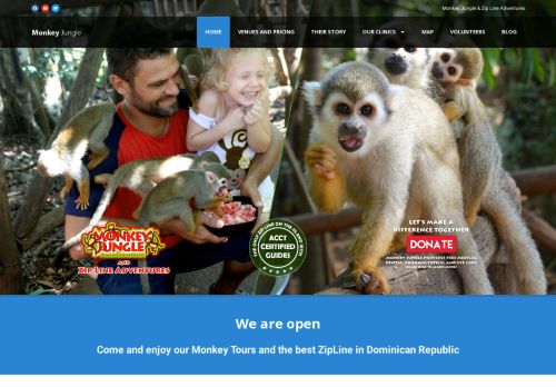 Monkey Jungle & Zip Line Adventures