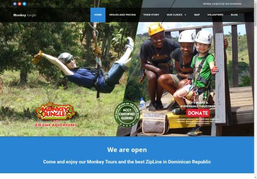 Monkey Jungle & Zip Line Adventures