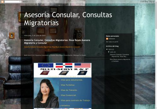 Rosa Reyes Asesoría Migratoria y Consular