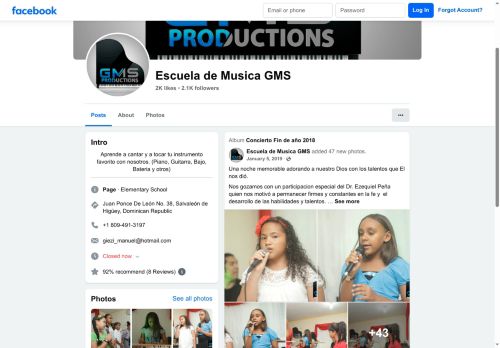 Escuela de Música GMS