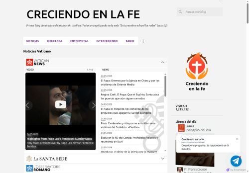 Creciendo en la Fe
