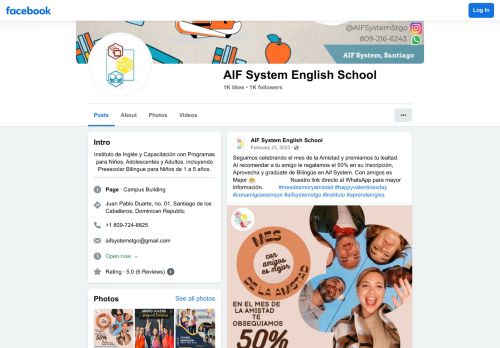 AIF System English School