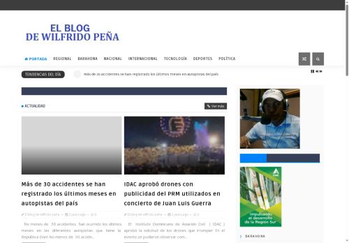 El Blog de Wilfrido Peña