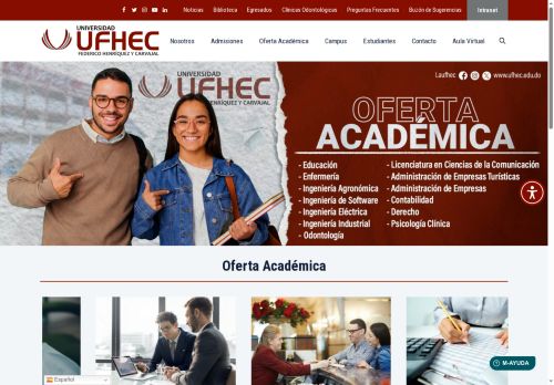 Universidad Federico Henriquez y Carvajal, UFHEC