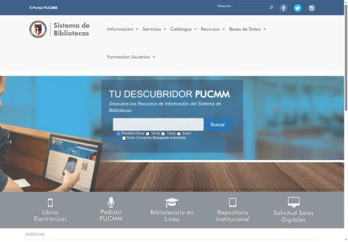 Bibliotecas de la PUCMM