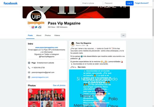 Pass Vip Magazine