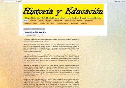 Historia y Educación