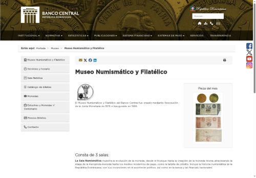 Museo Numismático y Filatélico del Banco Central
