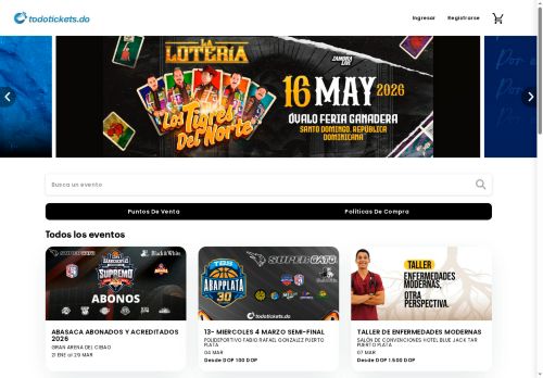 Todo Tickets RD