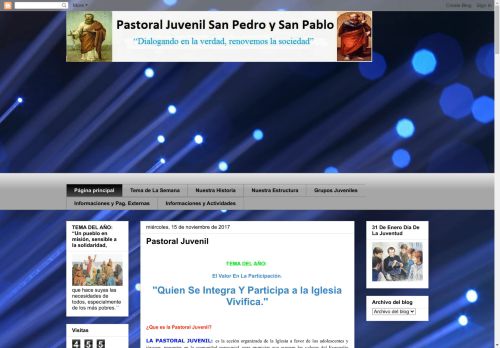 Pastoral Juvenil San Pedro y San Pablo