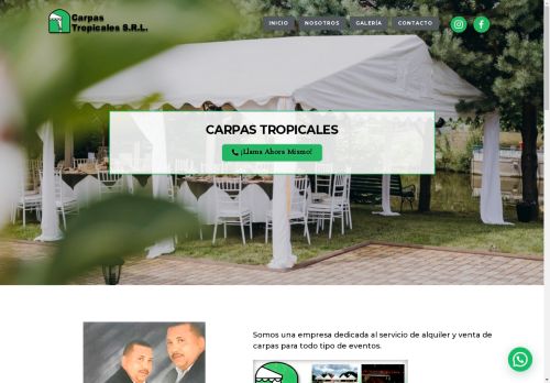 Carpas Tropicales, SRL