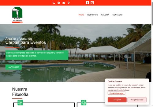Carpas Tropicales, SRL