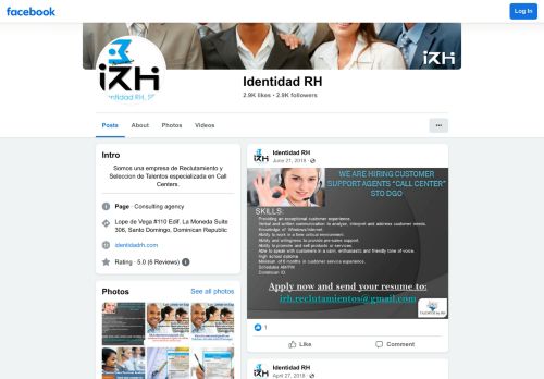 Identidad RH, SRL (IRH)