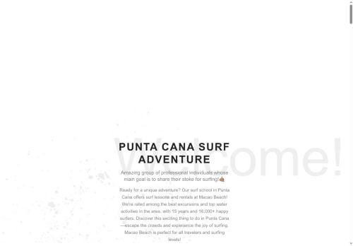 Punta Cana Surf Adventure