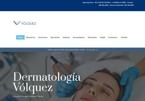 Dermatología Volquez