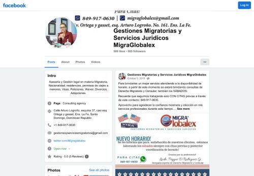 Gestiones y Servicios Migratorios Migraglobalex